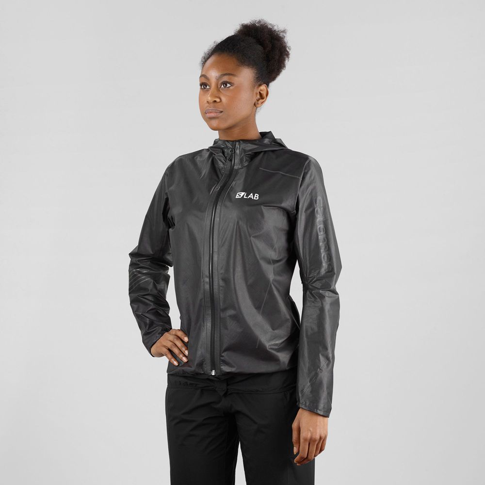 Vestes Salomon Femme Noir - Salomon S/LAB GORE-TEX SHAKEDRY™ - France (3875-TJWYE)